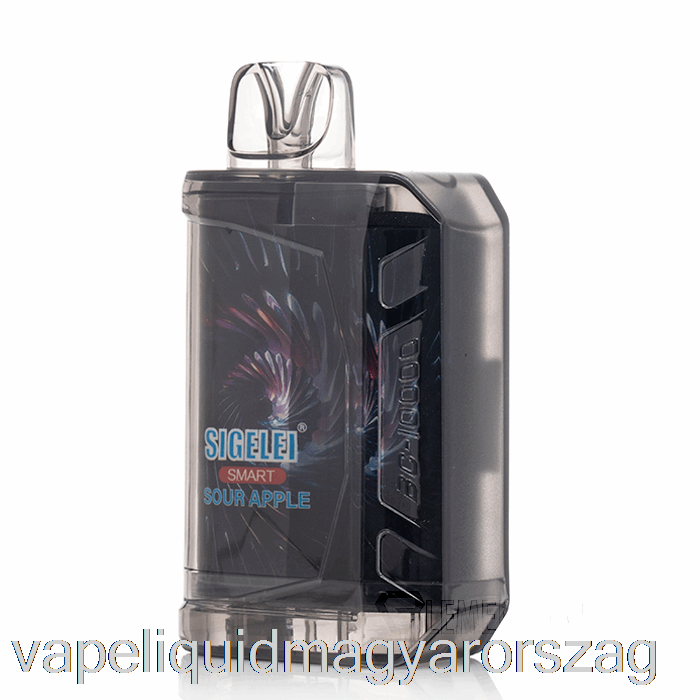 Sigelei Smart Ac10000 0% Nulla Nikotin Eldobható Savanyú Alma Vape Folyadék